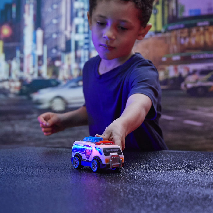 Nikko Toys: Camion Polizia Luci E Suoni - 13 Cm (Us);