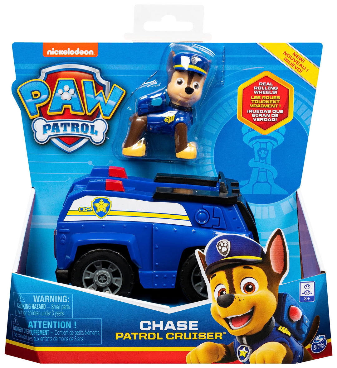 Paw Patrol: Spin Master - Veicolo Base Chase;