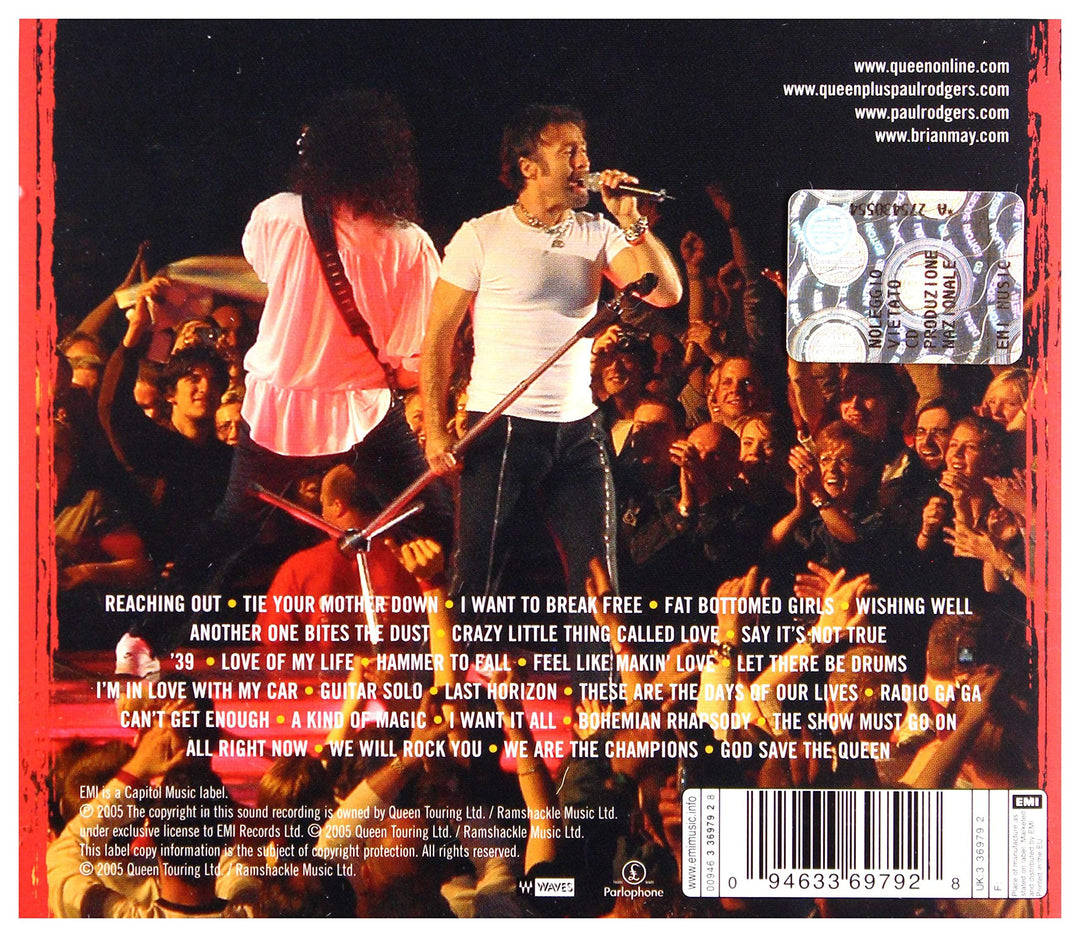 Queen + Paul Rodgers - Return Of The Champions (2 CDs);