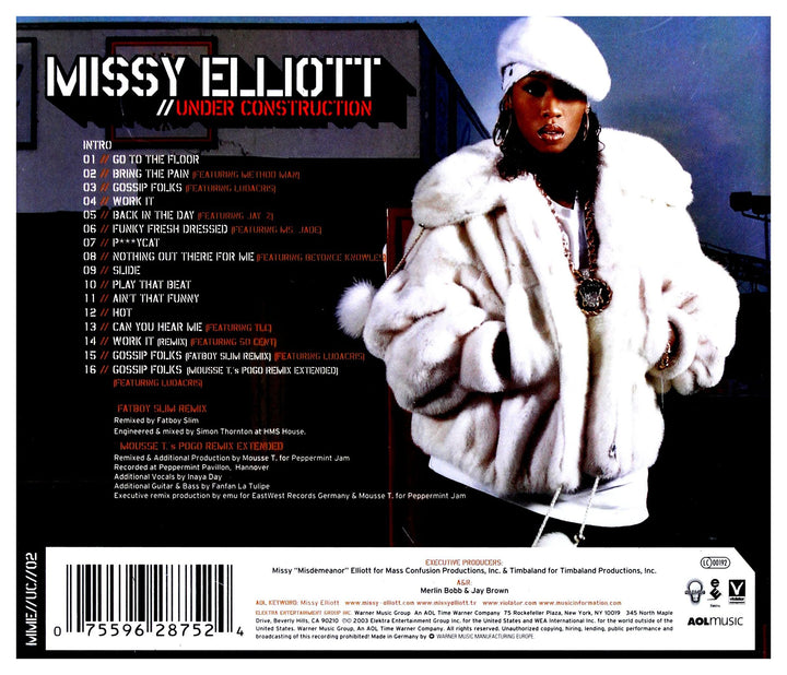 Missy Elliott - Under Construction;