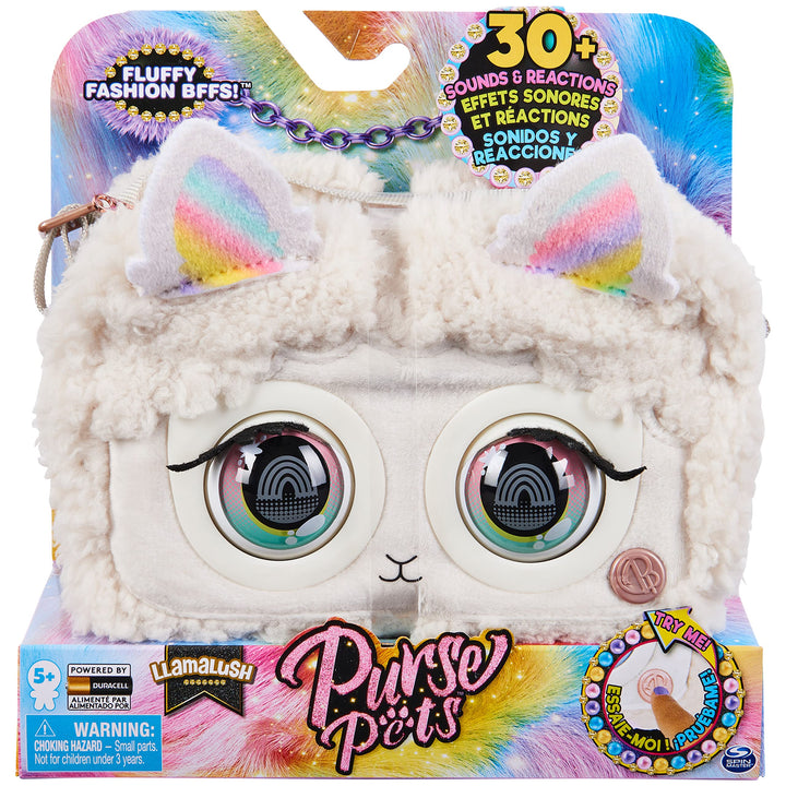 Purse Pets: Spin Master - Borsetta Fluffy Lama;