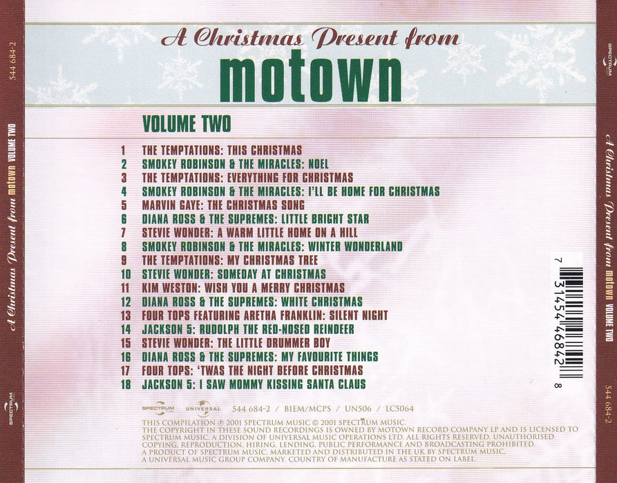 A Christmas Present From Motown - Volume 2;