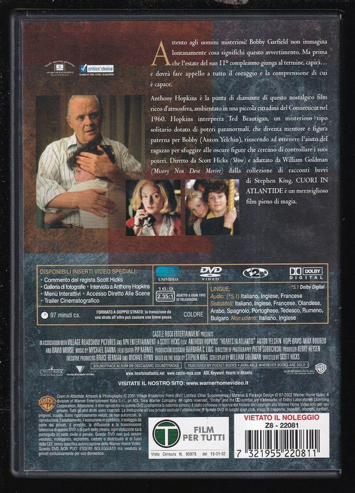 HEARTS IN ATLANTIS (DS)