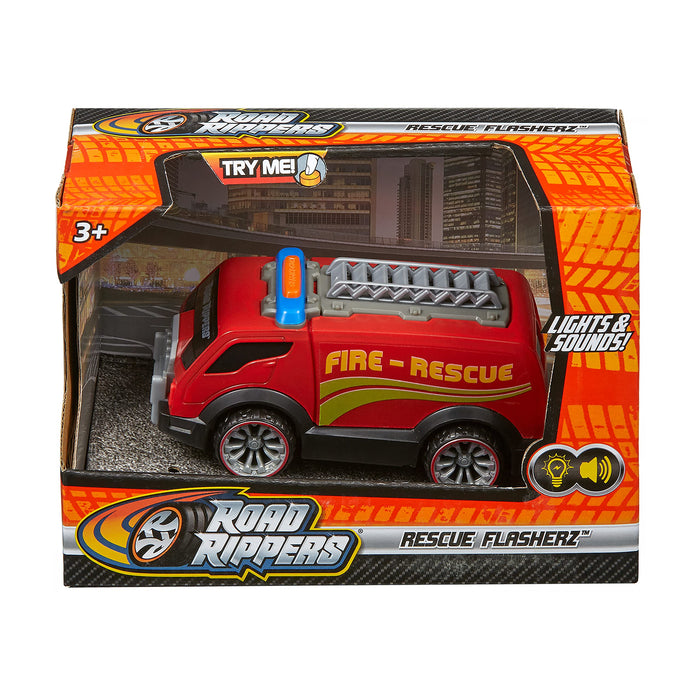 Nikko Toys: Road Rippers - Camion Fire Rescue Luci E Suoni 13 Cm;