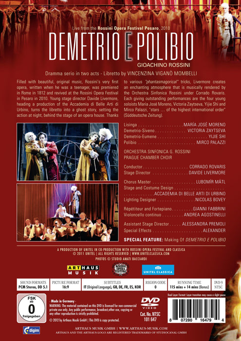 Gioacchino Rossini - Demetrius and Polybius;