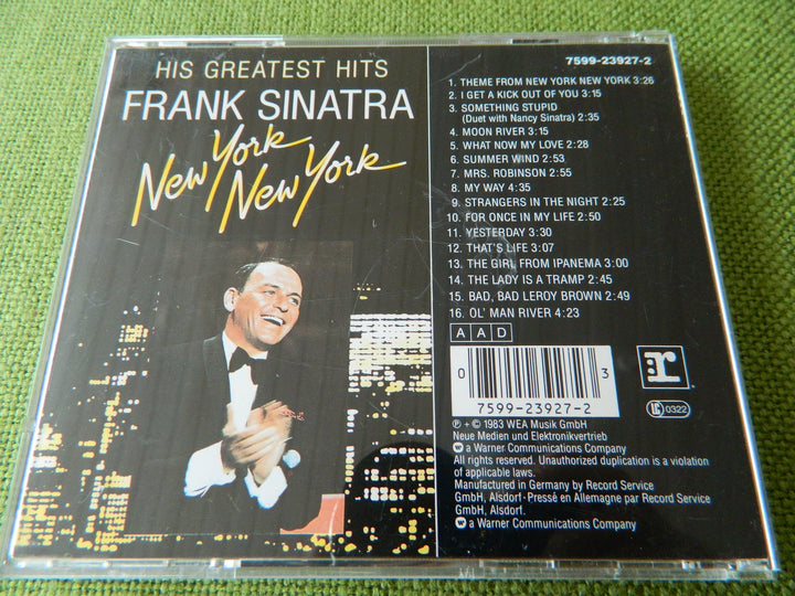 Frank Sinatra - New York New York. His Greatest Hits;