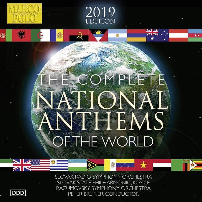 Various / Peter Breiner / Srso / Ssp Kosice - Complete National Anthems Of The World (The): 2019 Edition (10 Cd);