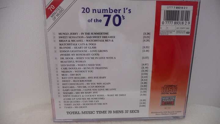 20 Number Ones Of The 70's / Various;