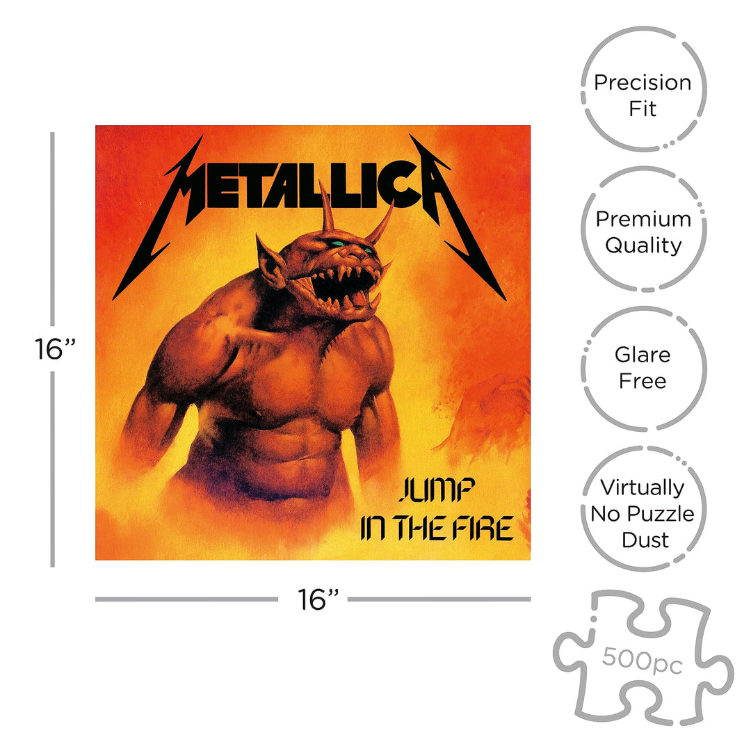 Metallica: Zee Productions - Jump In The Fire (500 Piece Puzzle);