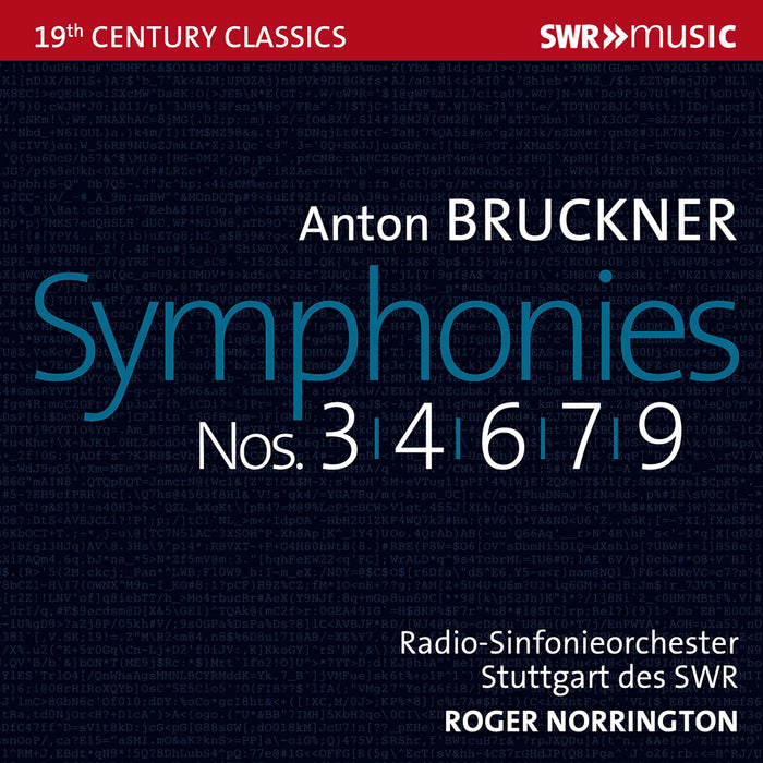 Anton Bruckner - Symphonies Nos.3, 4, 6, 7 & 9 (5 Cd);