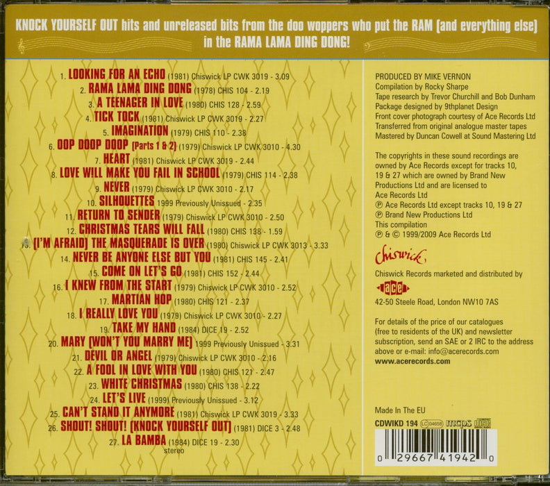 Rocky Sharpe & The Replays - Looking For An Echo: The Best Of;