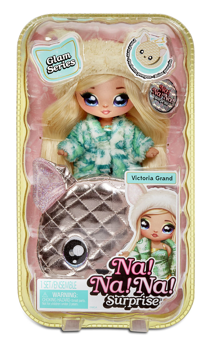 Nah! Nah! Nah! Surprise: 2-In-1 Pom Doll Glam Series - Ari Prism;