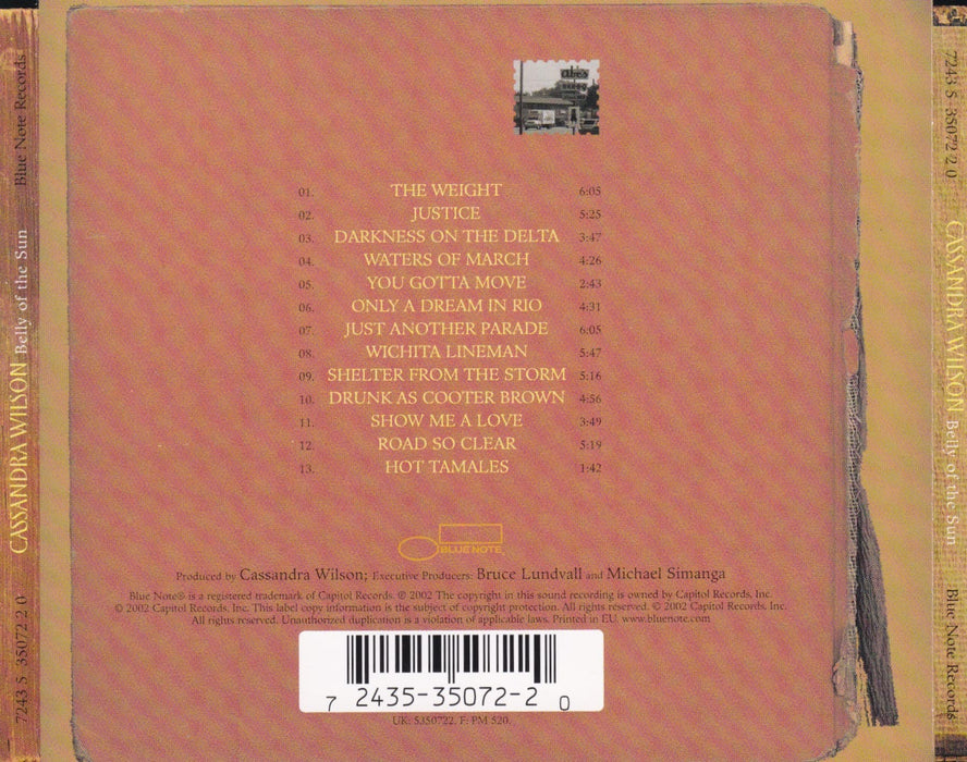 Cassandra Wilson - Belly Of The Sun;