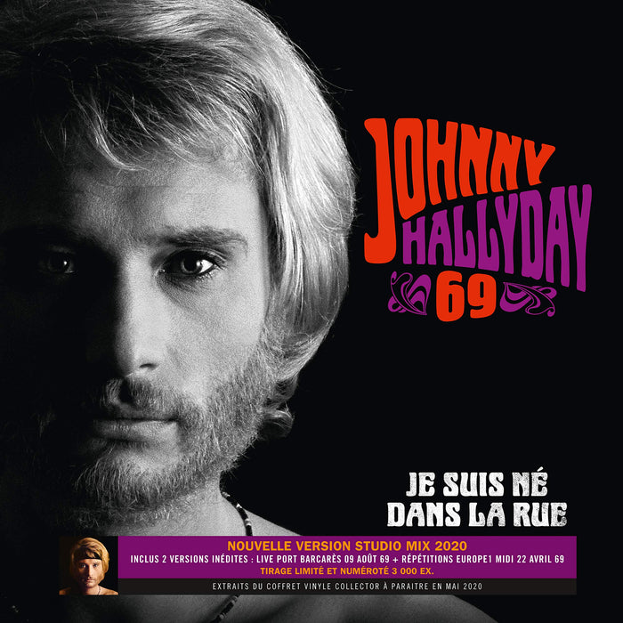 Johnny Hallyday - Je Suis Ne Dans La Rue;