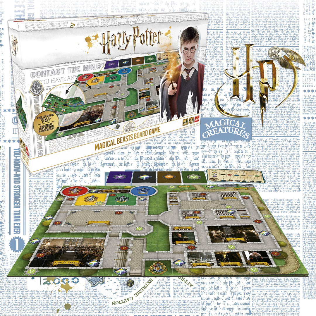 Harry Potter: Goliath Games - Magical Beasts Board Game;