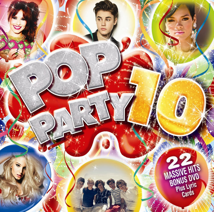 Pop Party 10 / Various (Cd+Dvd);