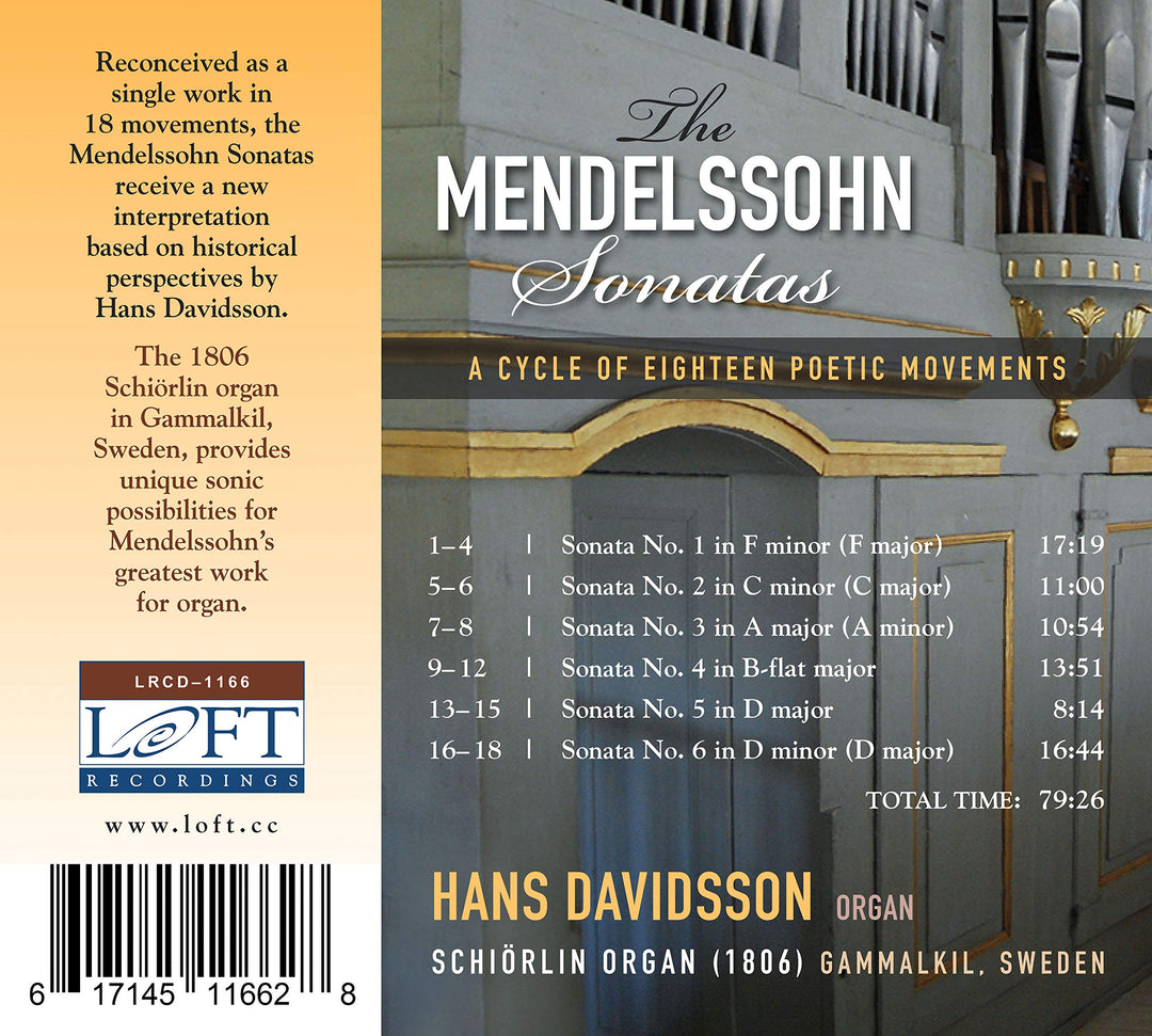 Felix Mendelssohn - The Sonatas;