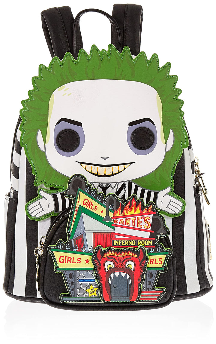 Loungefly - Beetlejuice Dantes Inferno Mini Backpack;