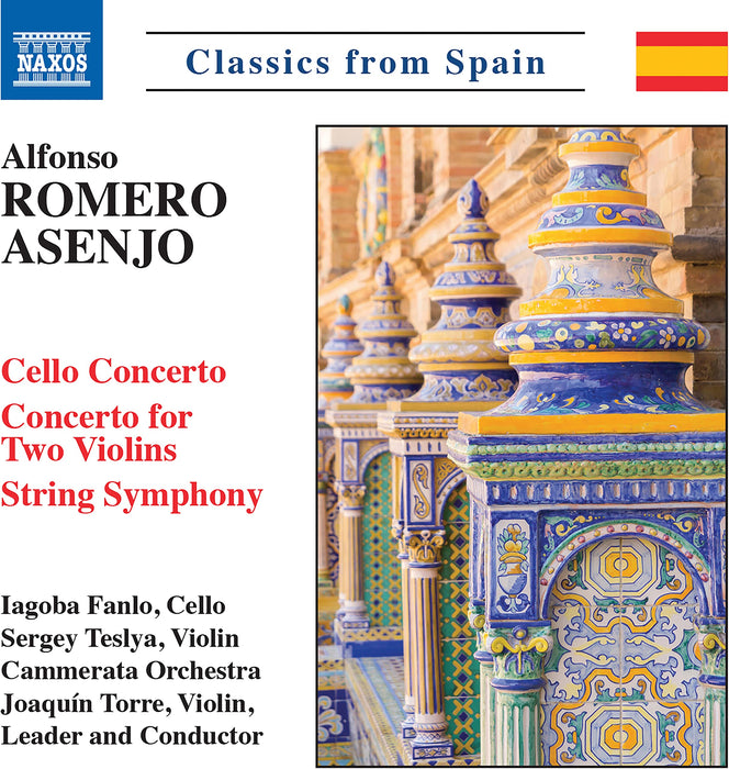 Alfonso Romero Asenjo - Cello Concerto, Concerto For Two Violins;