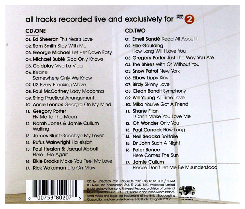 Bbc Radio 2 - The Piano Room (2 Cd);