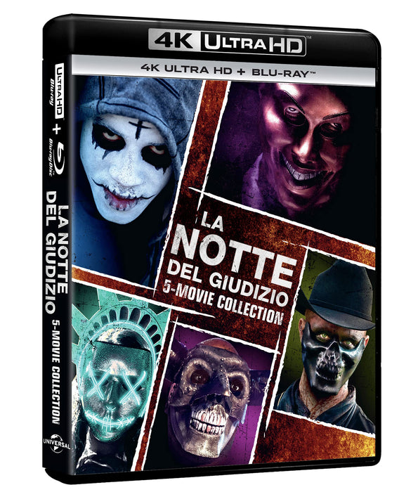 NOTTE DEL GIUDIZIO, LA COLLECTION 1-5 (4K Ultra HD + Blu-Ray) - Excl