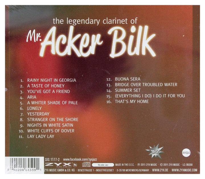 Acker Bilk - The Legendary Clarinet Of;