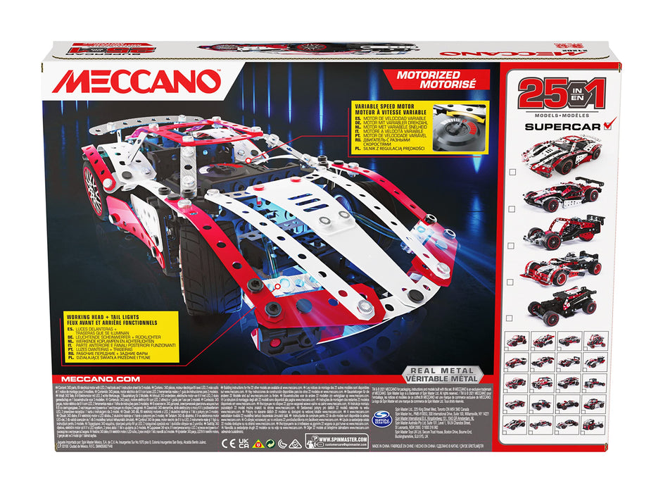 Meccano: Spin Master - Multimodel 25 - Super Car;