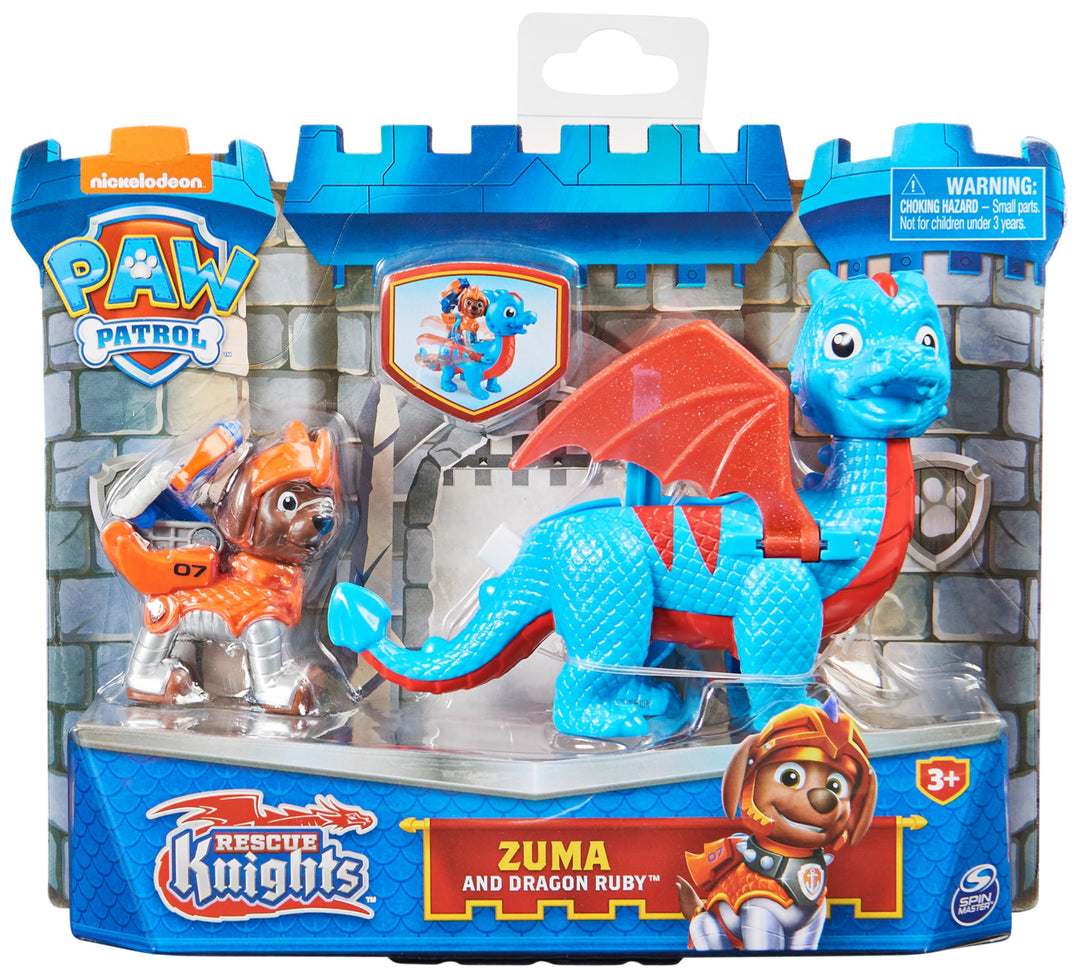 Paw Patrol: Spin Master - Cuccioli Rescue Knights Con Drago (Assortimento);