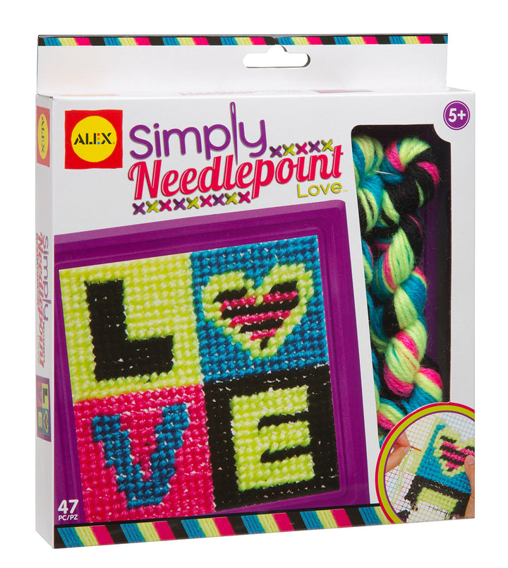 Alex Toys: Fai Da Te - Simply Needlepoint Love;