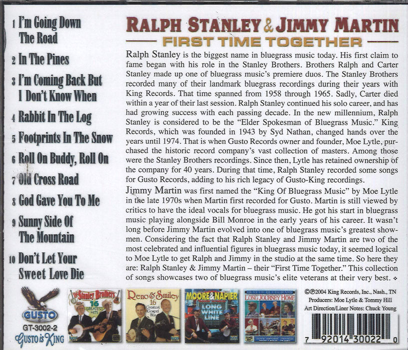 Ralph & Martin,Jimmy Stanley - First Time Together;