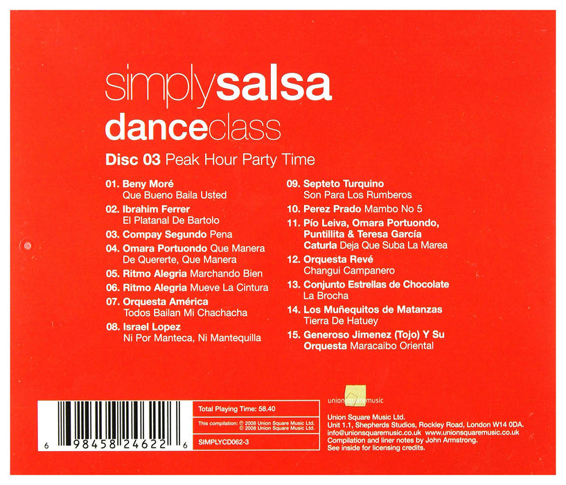 Simply Salsa Dance Class / Various (4 CDs);
