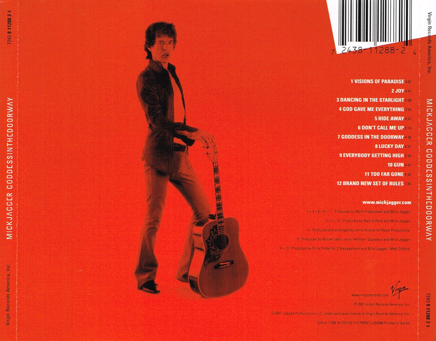 Mick Jagger - Goddess In The Doorway;