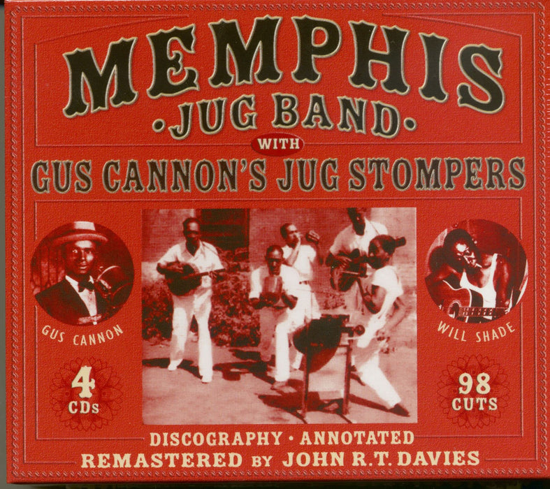 Memphis Jug Band - Memphis Jug Band With Gus Cannon's Jug Stompers (4 Cd);