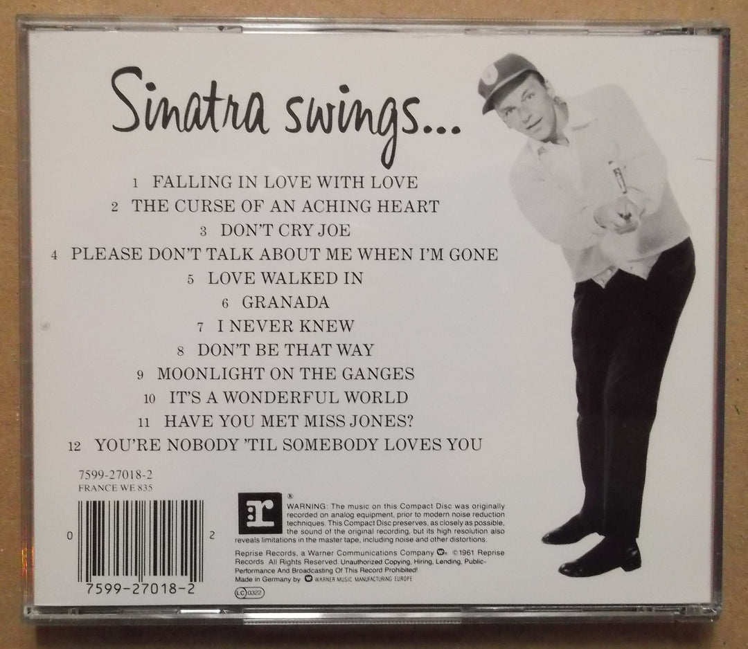 Frank Sinatra - Swing Along With Me;