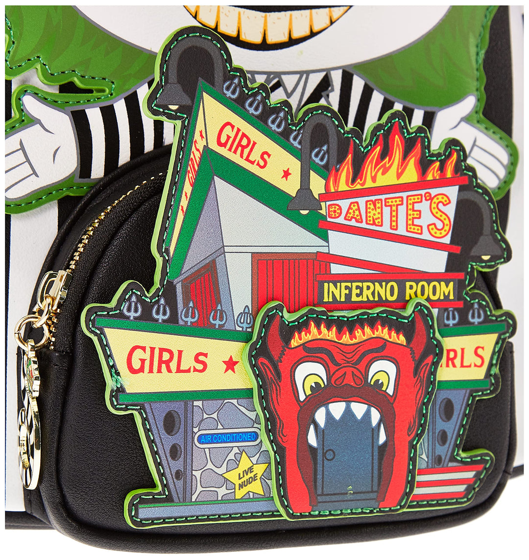 Loungefly - Beetlejuice Dantes Inferno Mini Backpack;