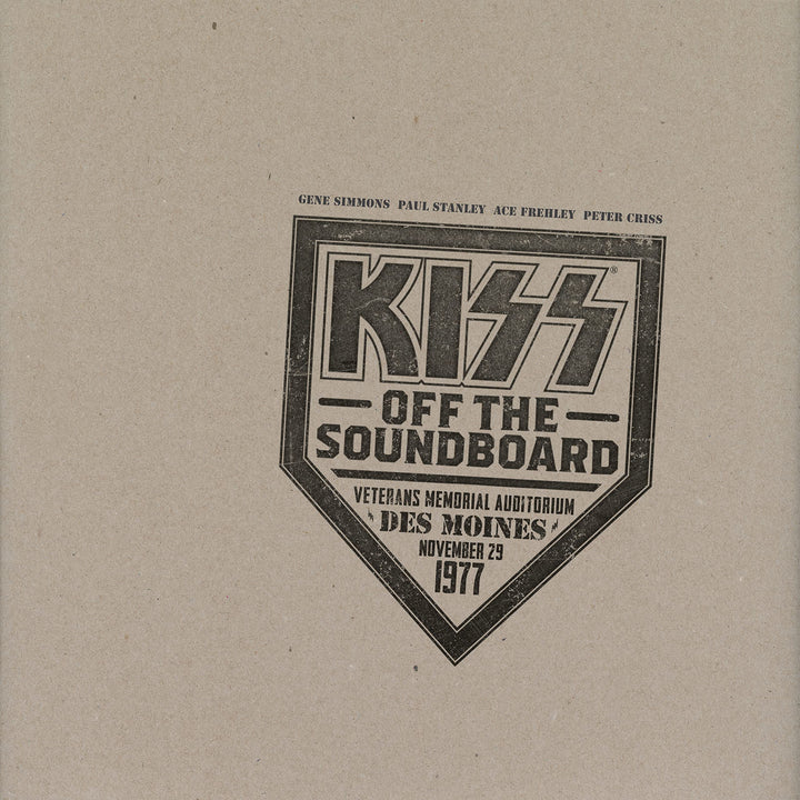 Kiss - Off The Soundboard: Des Moines 1977;