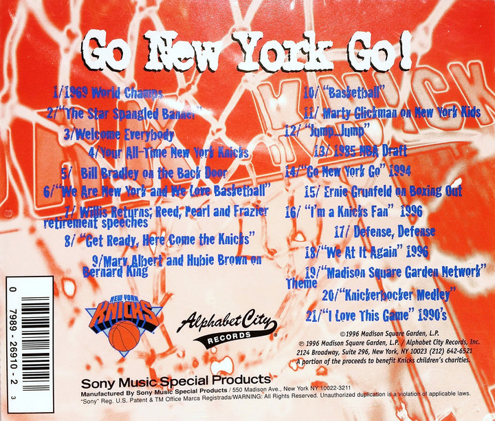 New York Knicks Home Court Hits: New York Is In The House, Vol. 1 / Various;