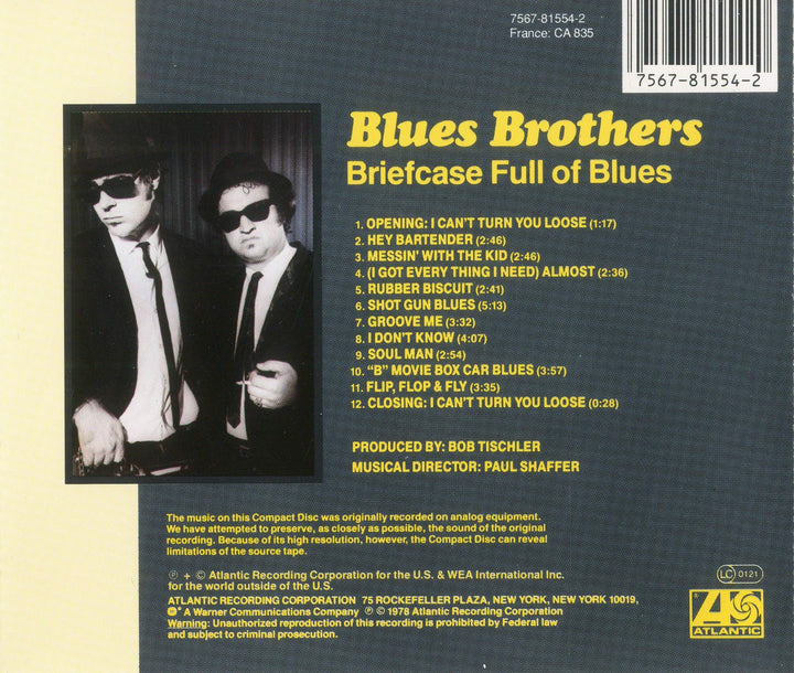 Blues Brothers (The) - Briefcase Full Of Blues;