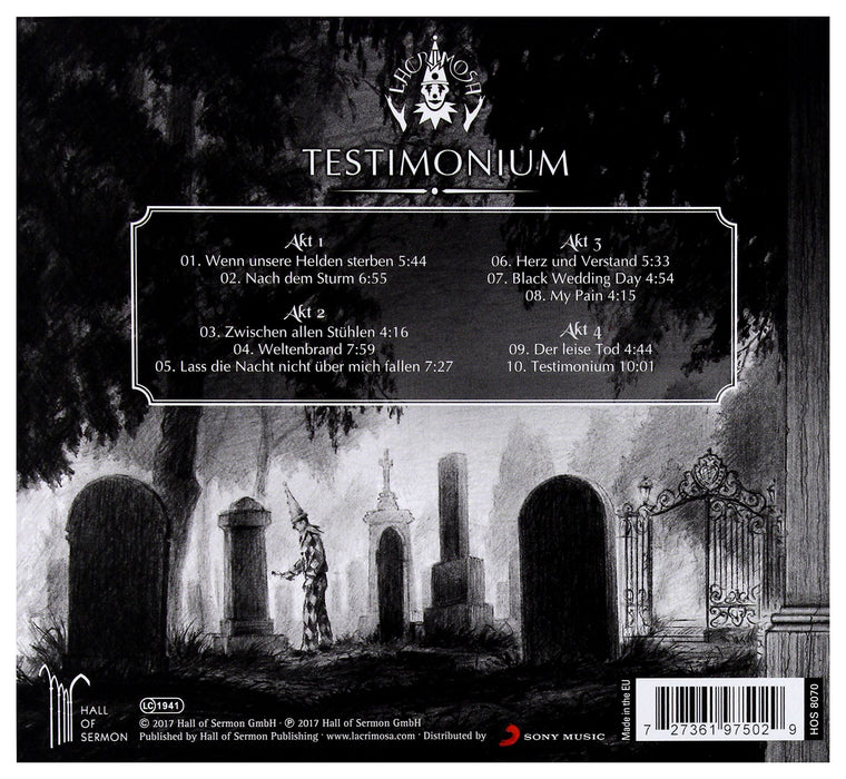 Lacrimosa - Testimonium;