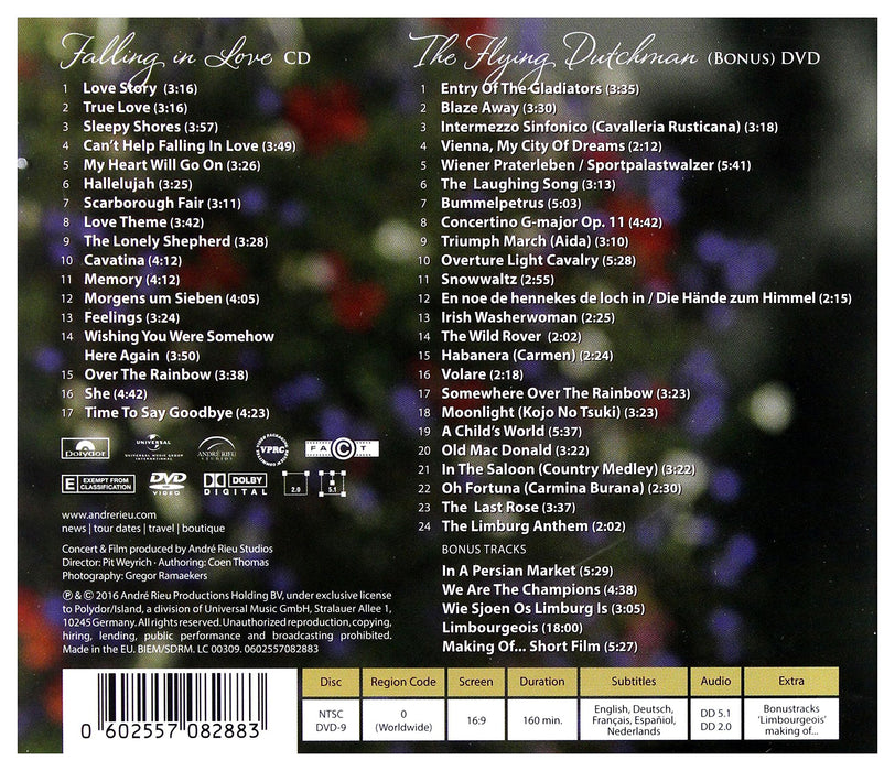Andre' Rieu - Falling In Love (2 CDs);