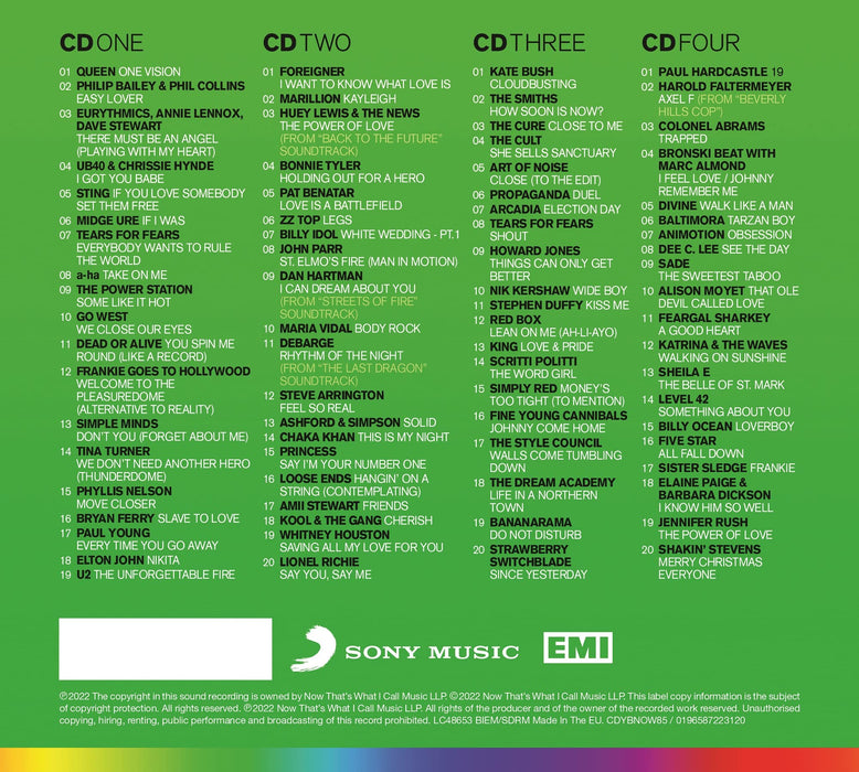 Now Yearbook 1985 / Various (4 Cd);