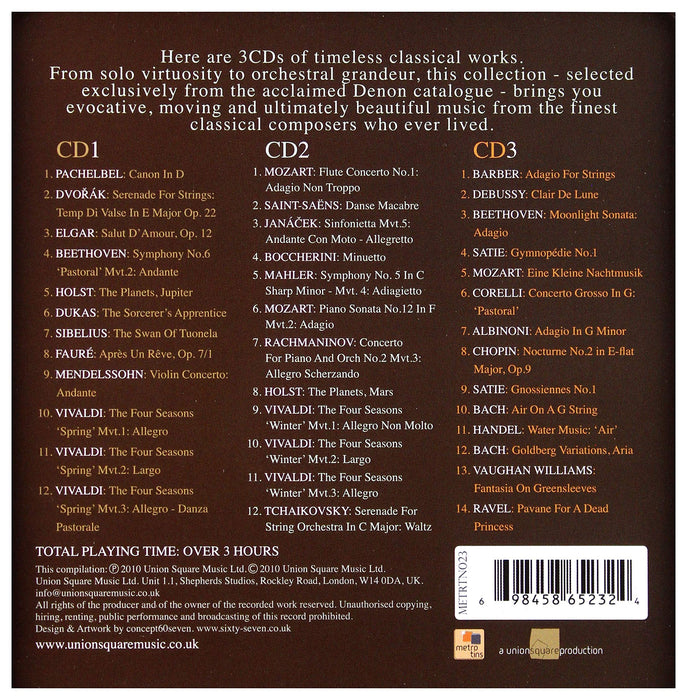 Classical Greats / Various (3 CDs);