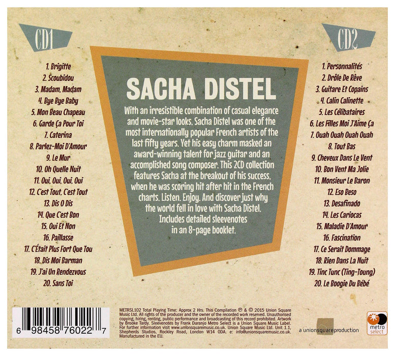 Sacha Distel - The Very Best Of (2 Cd);